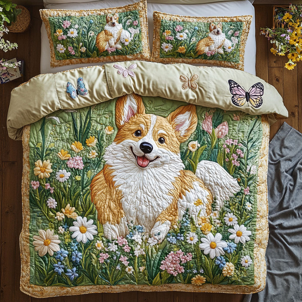 Bloom Corgi CP1208037CL Duvet Cover Set