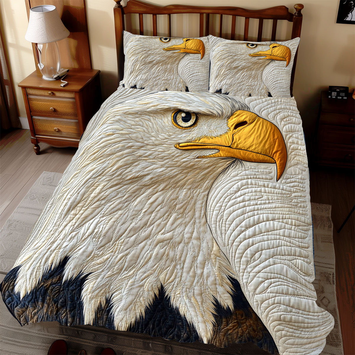 Eagle Portrait WX1212067CL Duvet Cover Set