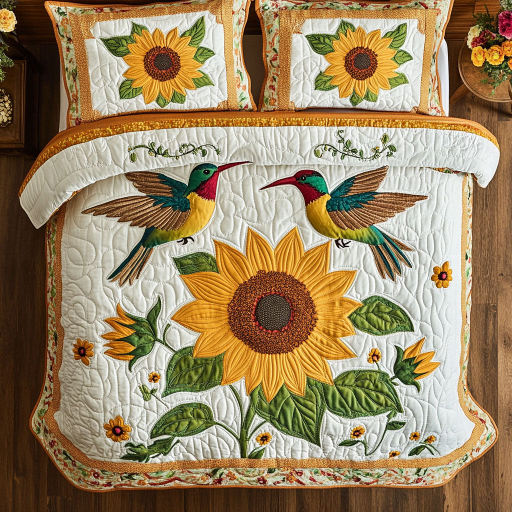 Sunflower Humming Bird CP2306013CL Duvet Cover Set