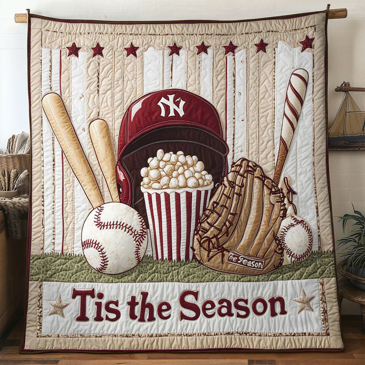 Baseball Fever WN2305018CL Quilt