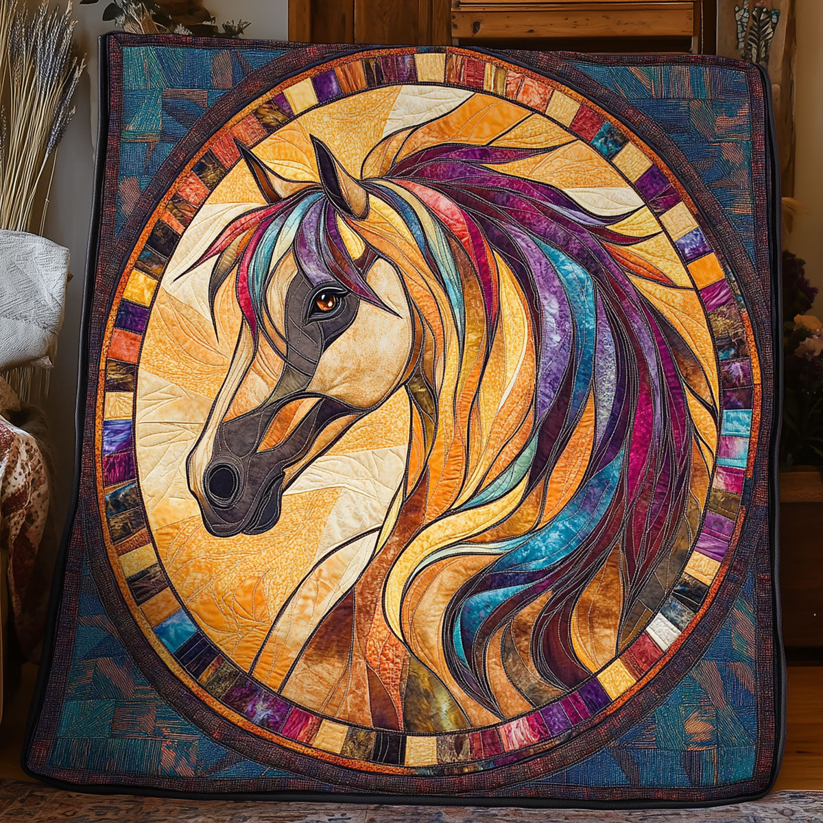 Majestic Horse WX3105041CL Quilt