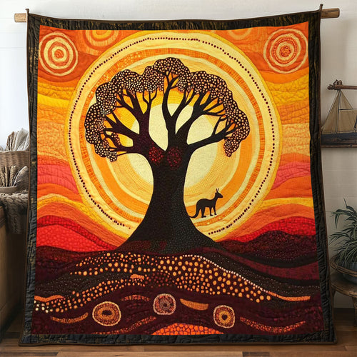 Aboriginal Baobab Story WN1904013CL Quilt