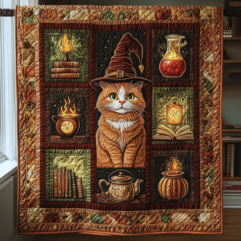 Magical Feline WY2208087CL Quilt