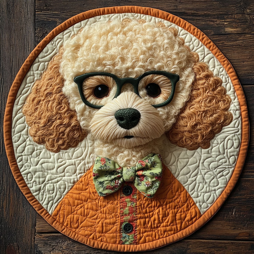 Smarty Paws CP1706027CL Quilted Round Mat