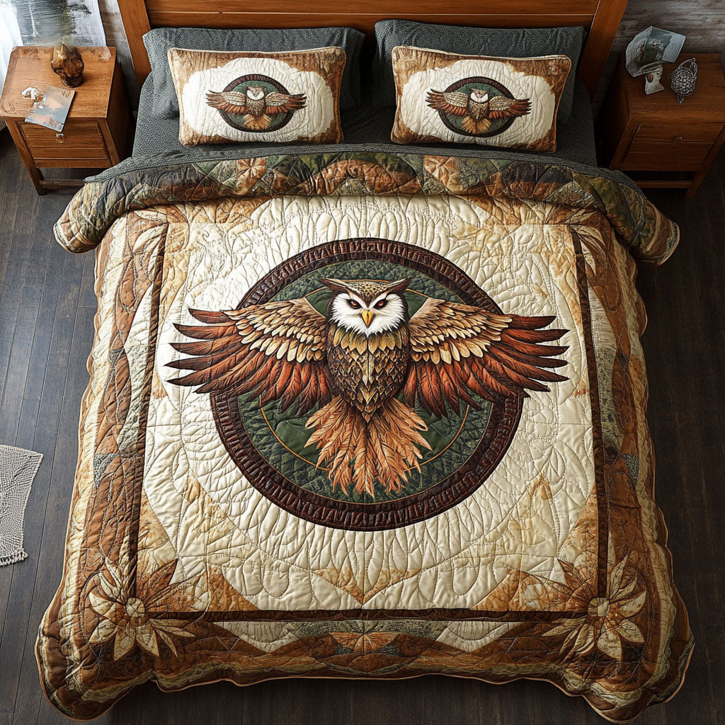 Native Owl WY0502069CL Duvet Cover Set
