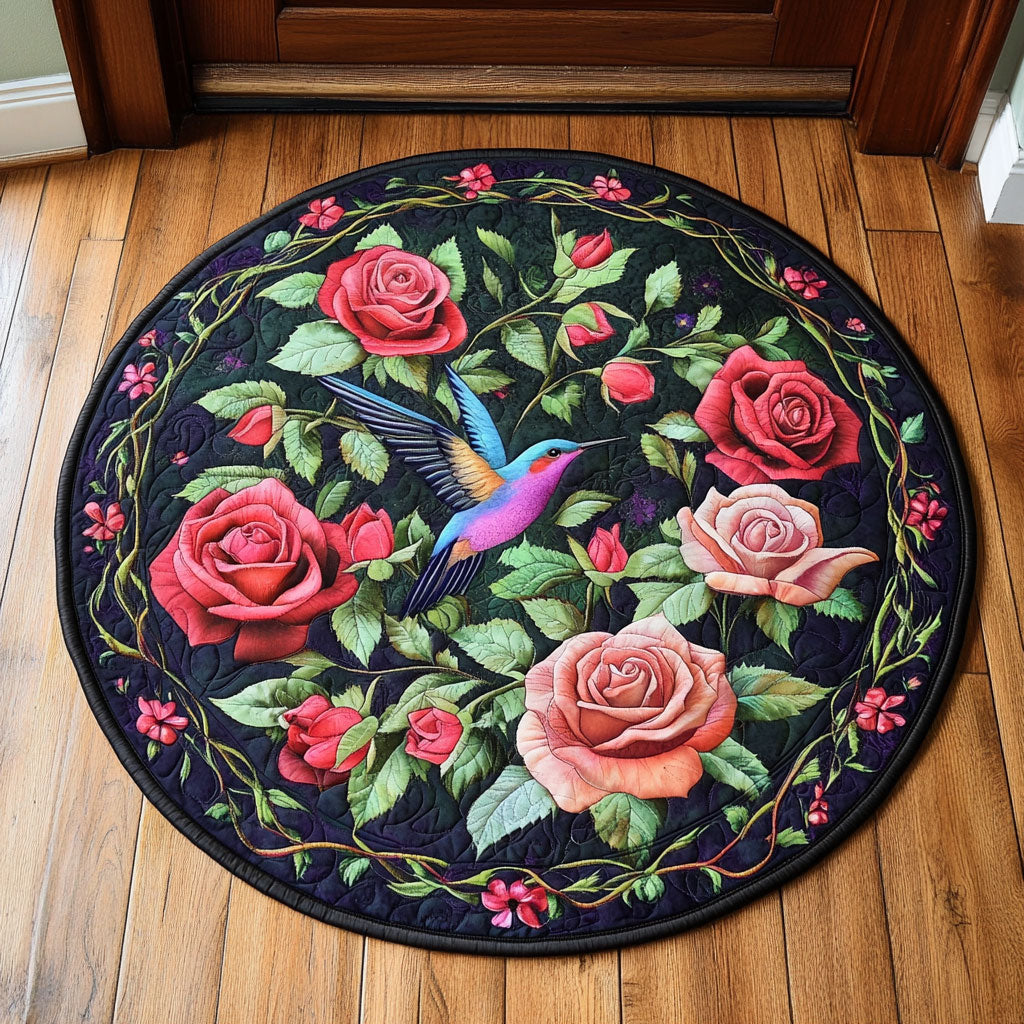 Bird And Rose CP2306025CL Quilted Round Mat
