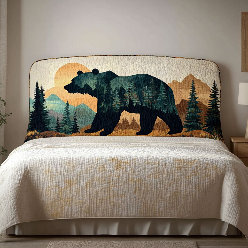 Pine Bear CW2612013CL Quilted Headboard Slipcover