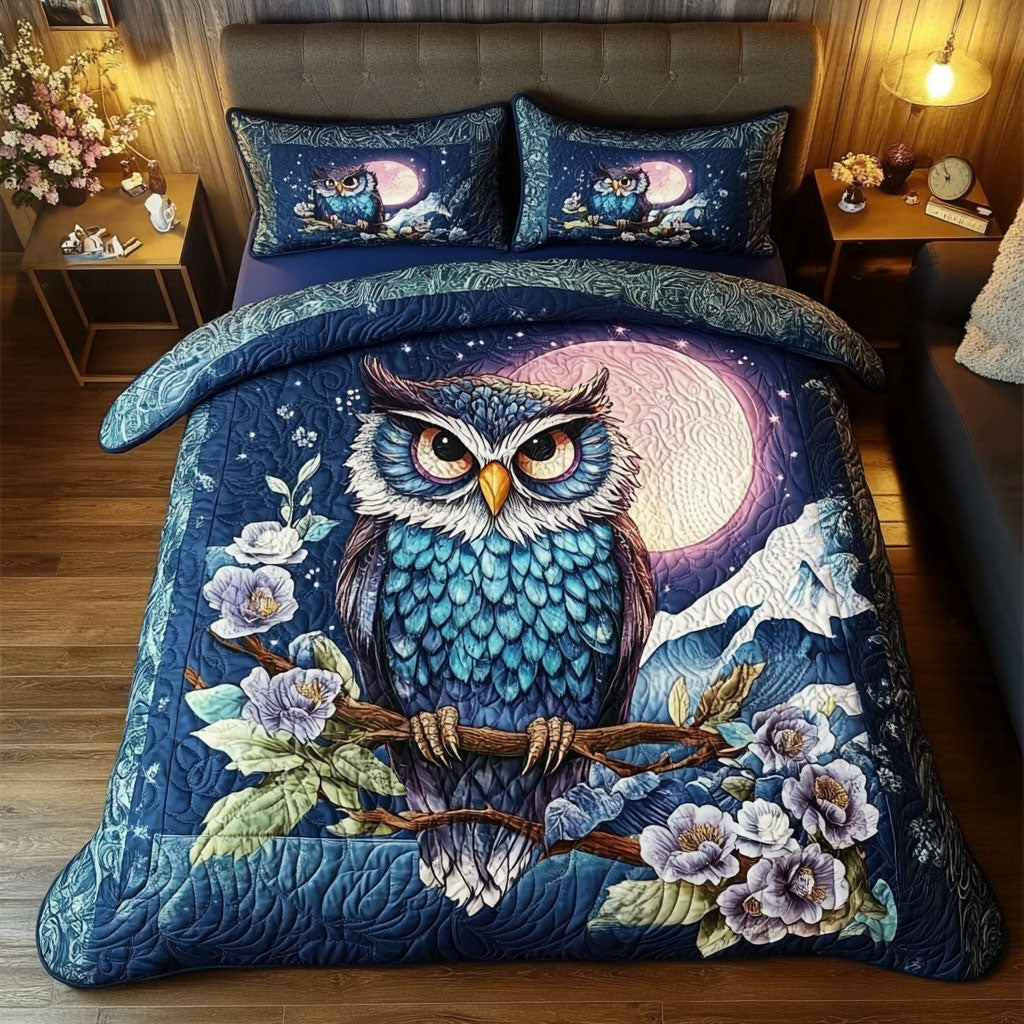 Owl Moon Night WT1901001CL Duvet Cover Set