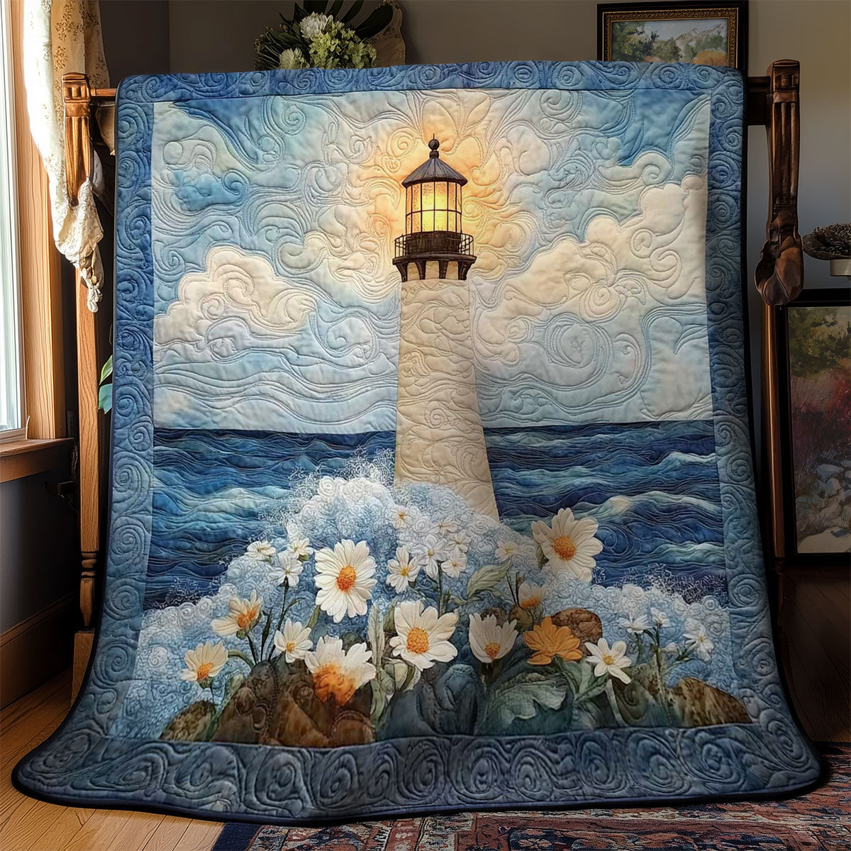Lighthouse Blossom WN2403049CL Quilt