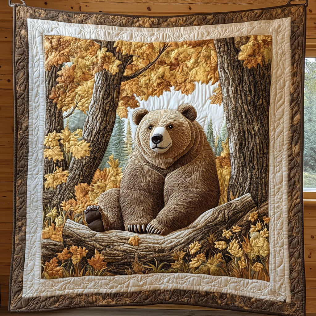 Autumn Bear CW1107009CL Quilt