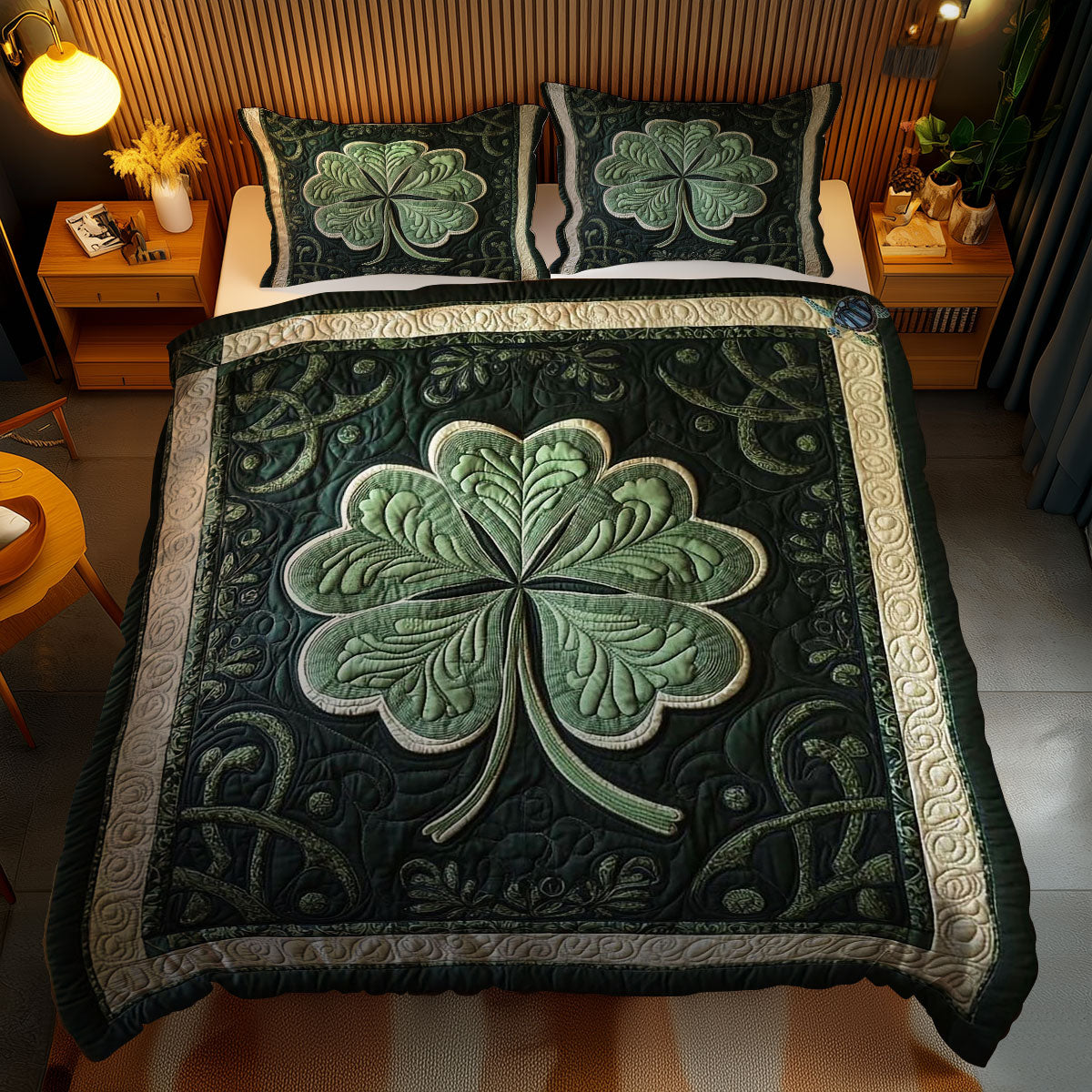 Lucky Leaves WN1911044CL Duvet Cover Set