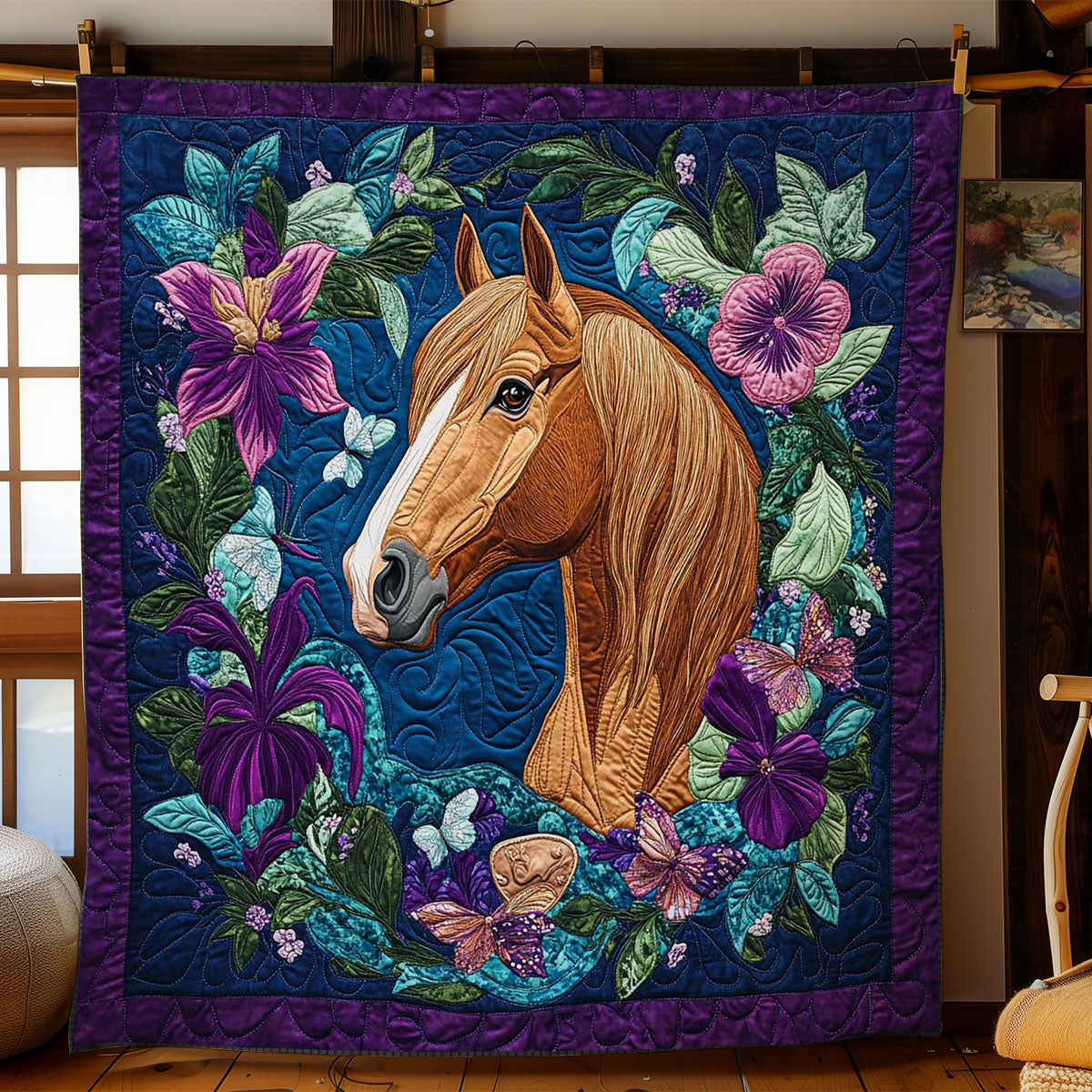 Enchanted Horse WN1104008CL Quilt