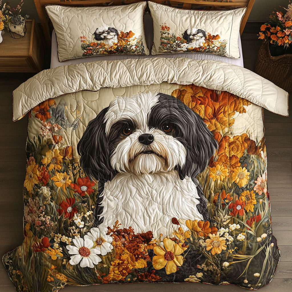 Adorable Shih Tzu WX1303077CL Duvet Cover Set