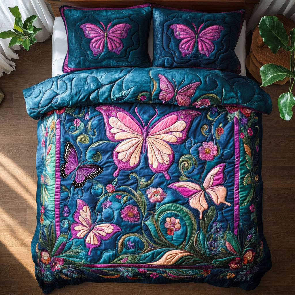 Butterfly Garden CP0307016CL Duvet Cover Set