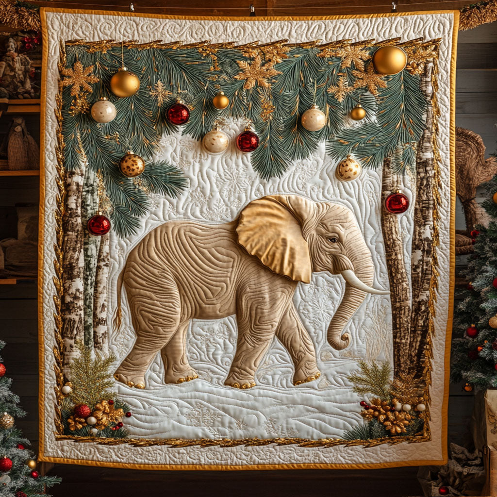 Bauble Elephant WY0906031CL Quilt