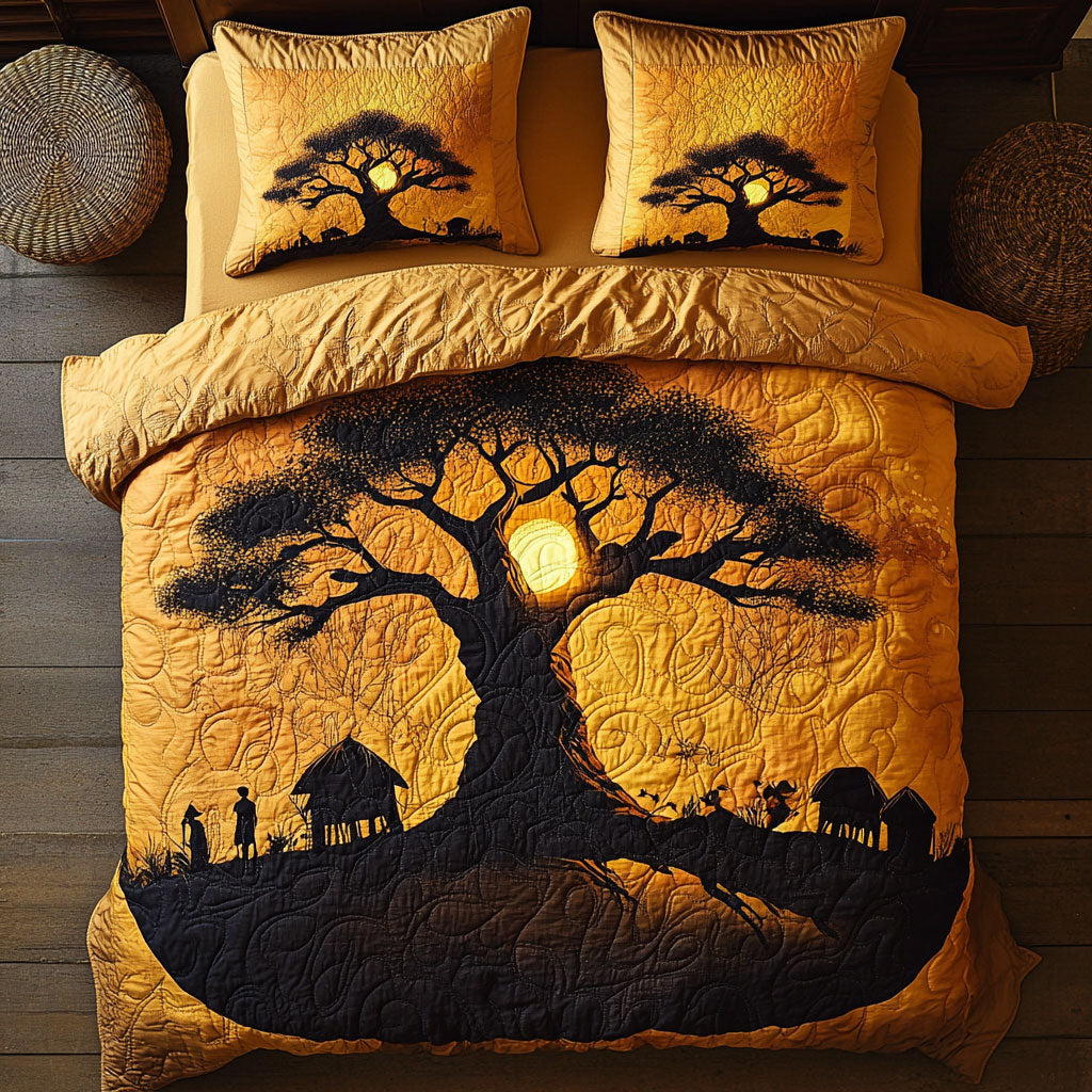 African Baobab Tree Of Life WU2802011CL Duvet Cover Set