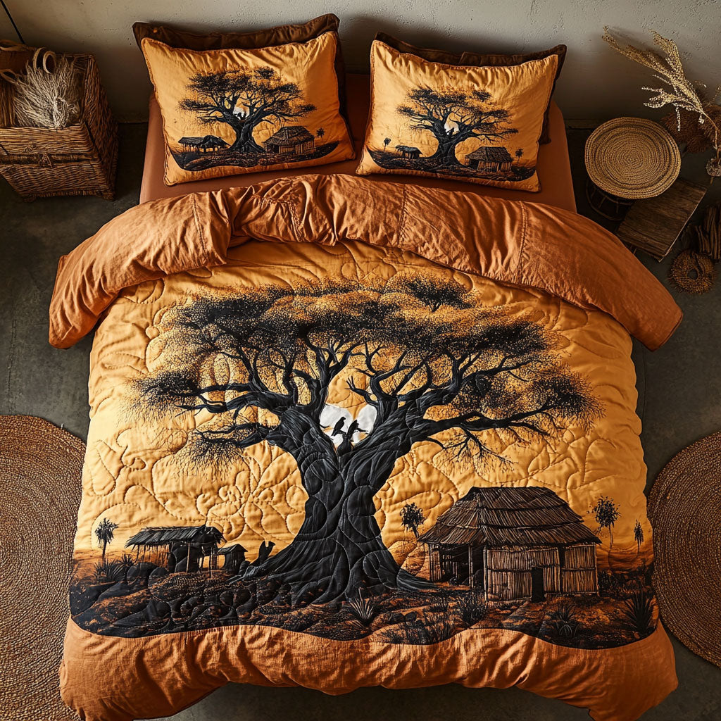 African Baobab Tree Of Life WU2802065CL Duvet Cover Set