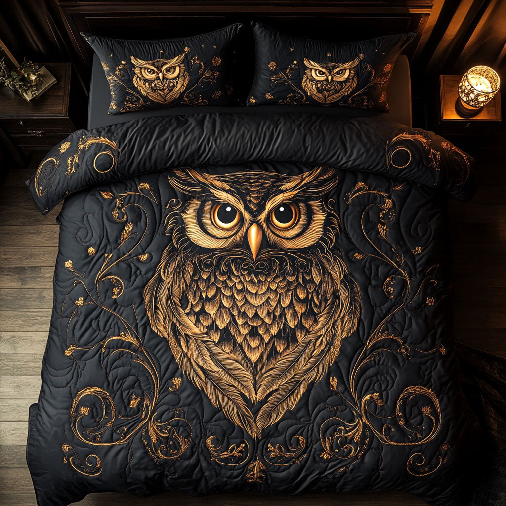 Antique Owl WU2502051CL Duvet Cover Set