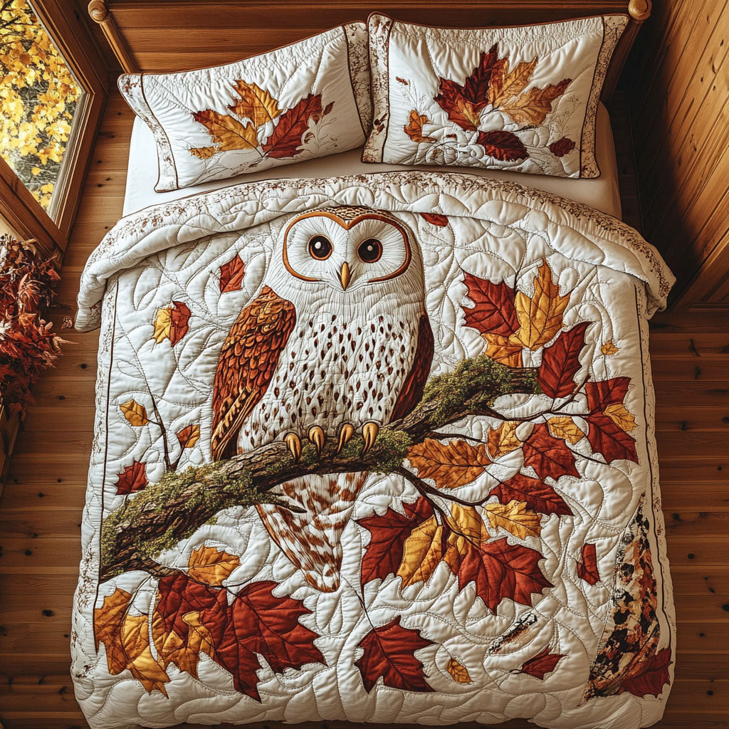 Autumn Owl CP0908006CL Duvet Cover Set
