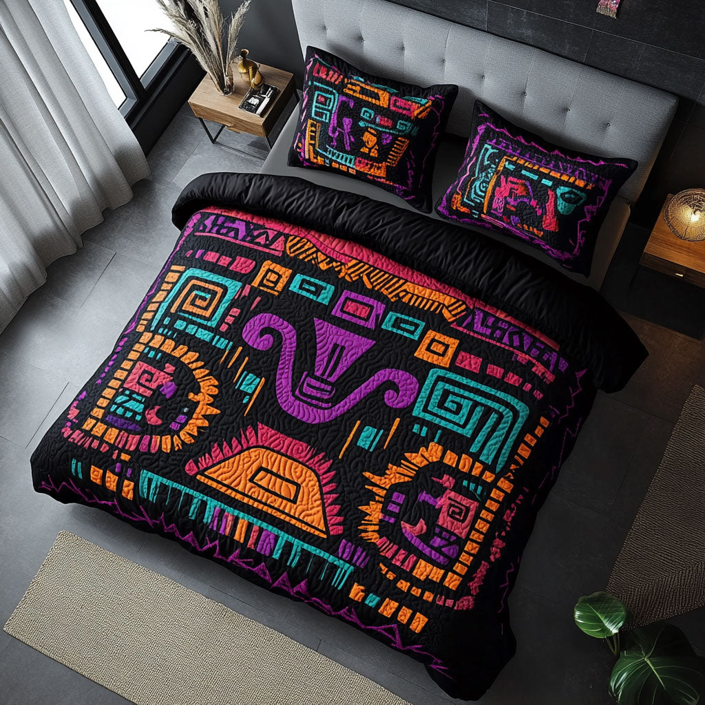 Aztec Pattern WU2201037CL Duvet Cover Set
