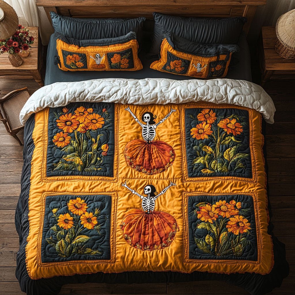 Dancer And Marigolds WY0608065CL Duvet Cover Set