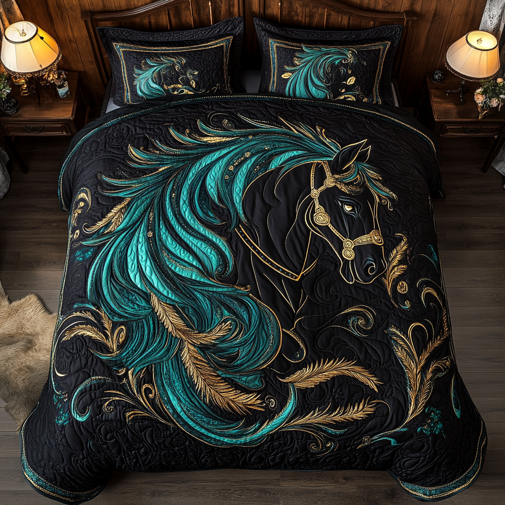 Horse YR0601050CL Duvet Cover Set