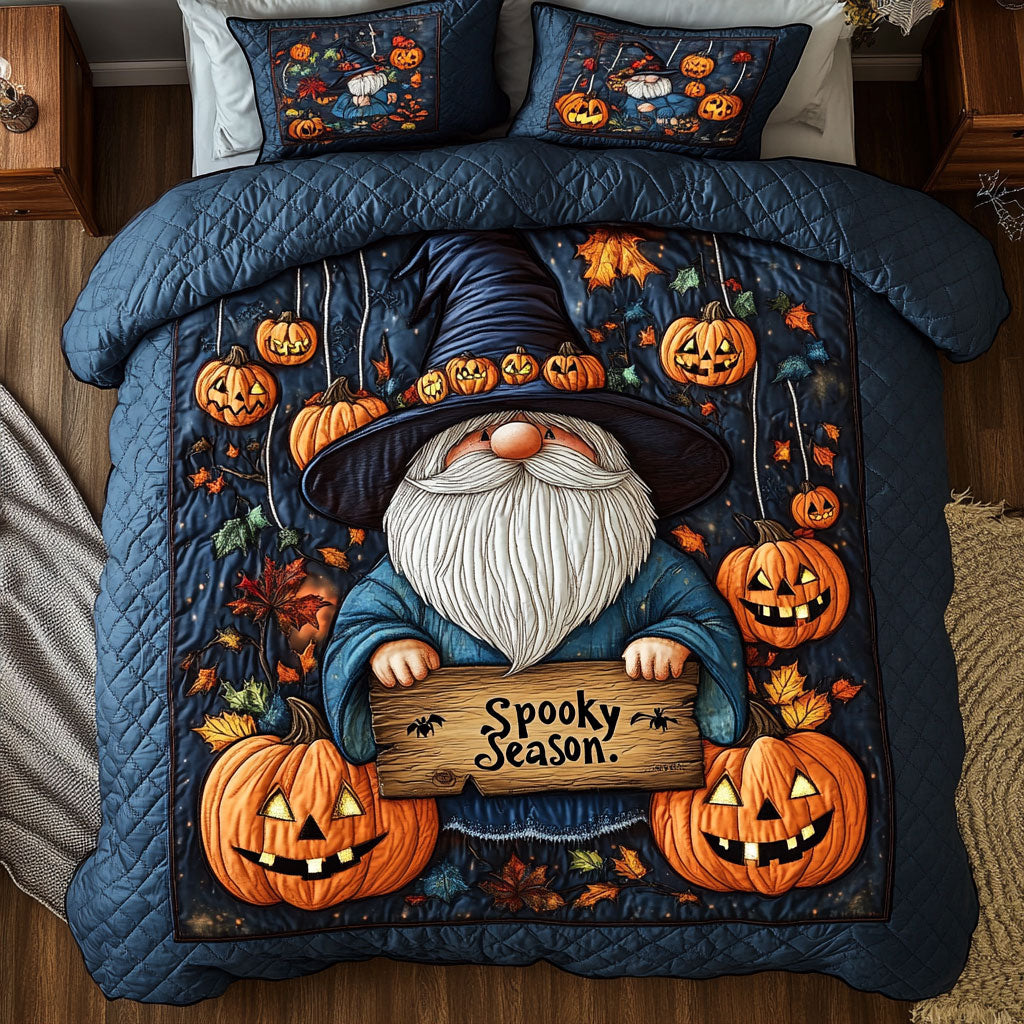 Gnome Lantern Fright WN1507038CL Duvet Cover Set