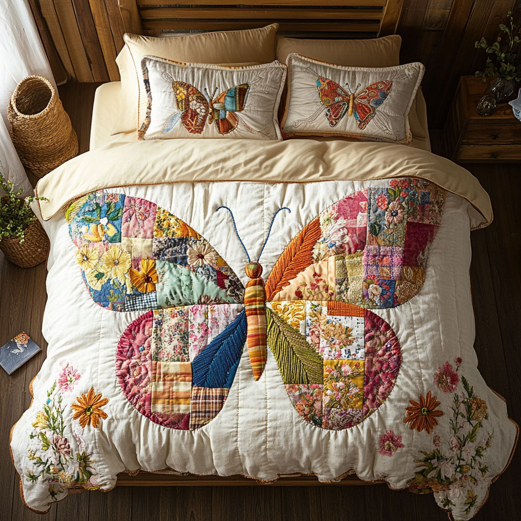 Butterfly Haven WN0210008CL Duvet Cover Set