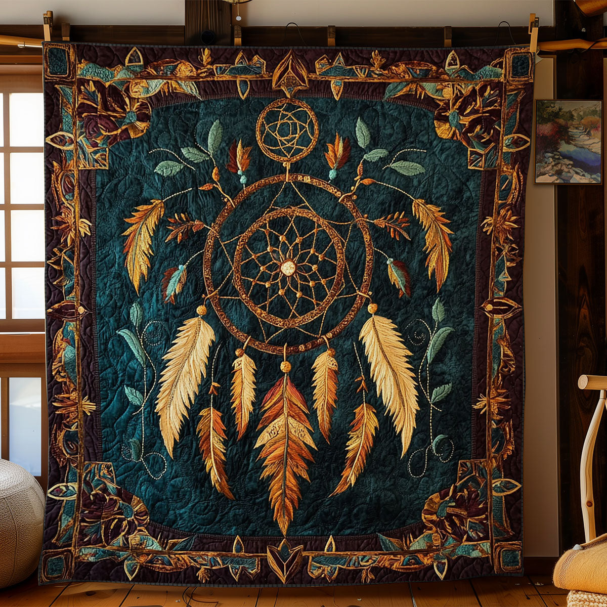 Mystic Dreamcatcher WY2102051CL Quilt