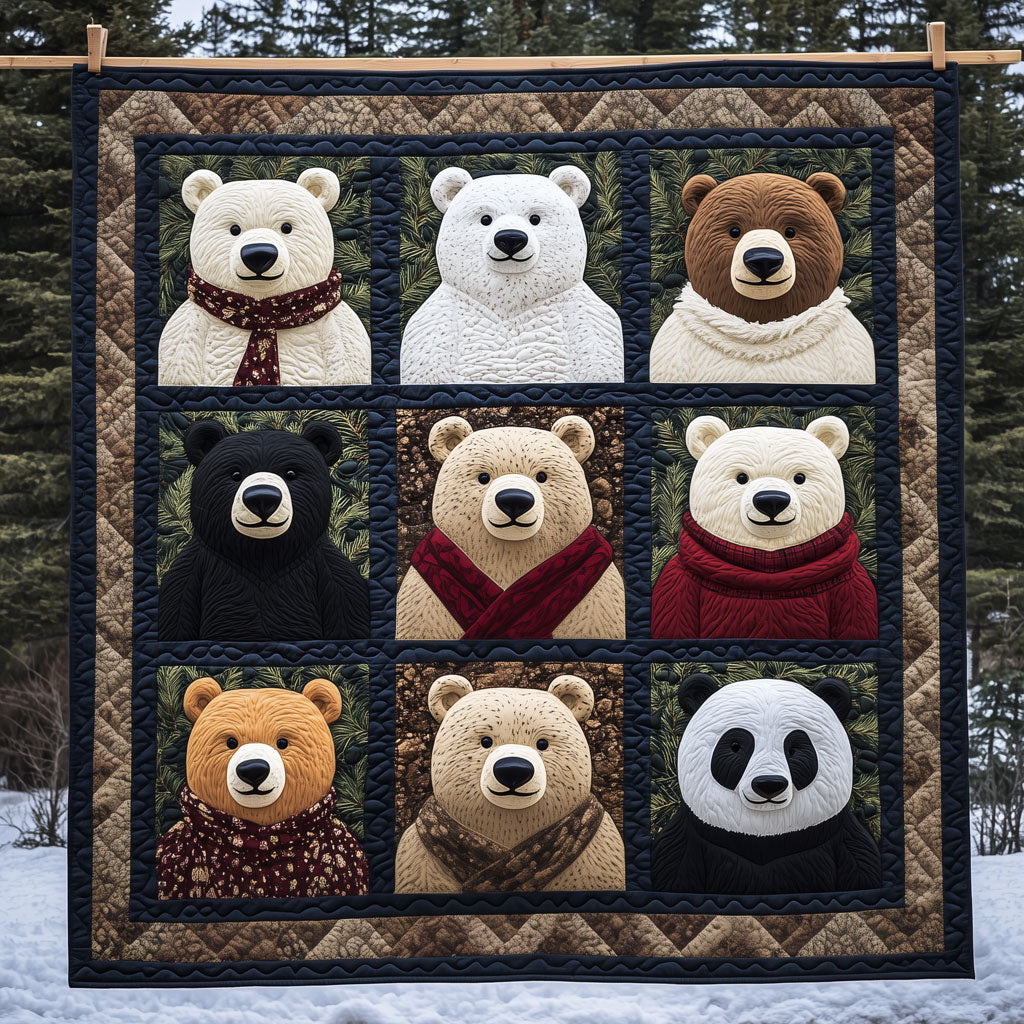 Winter Bear LT1109001CL Quilt