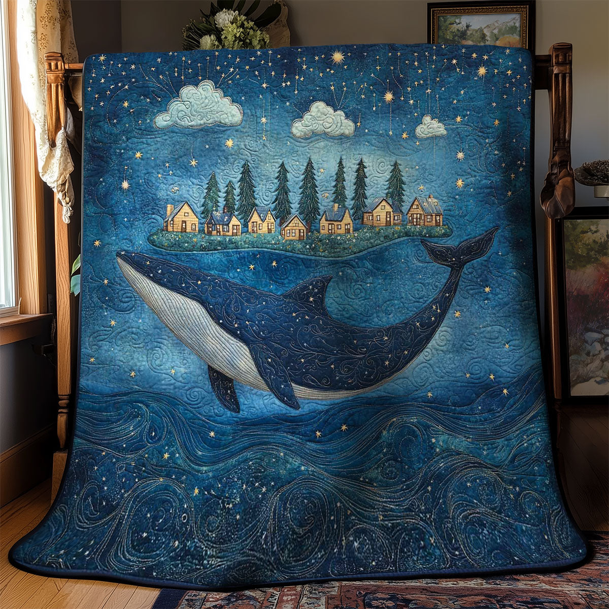 Enchanted Whale WN2403029CL Quilt
