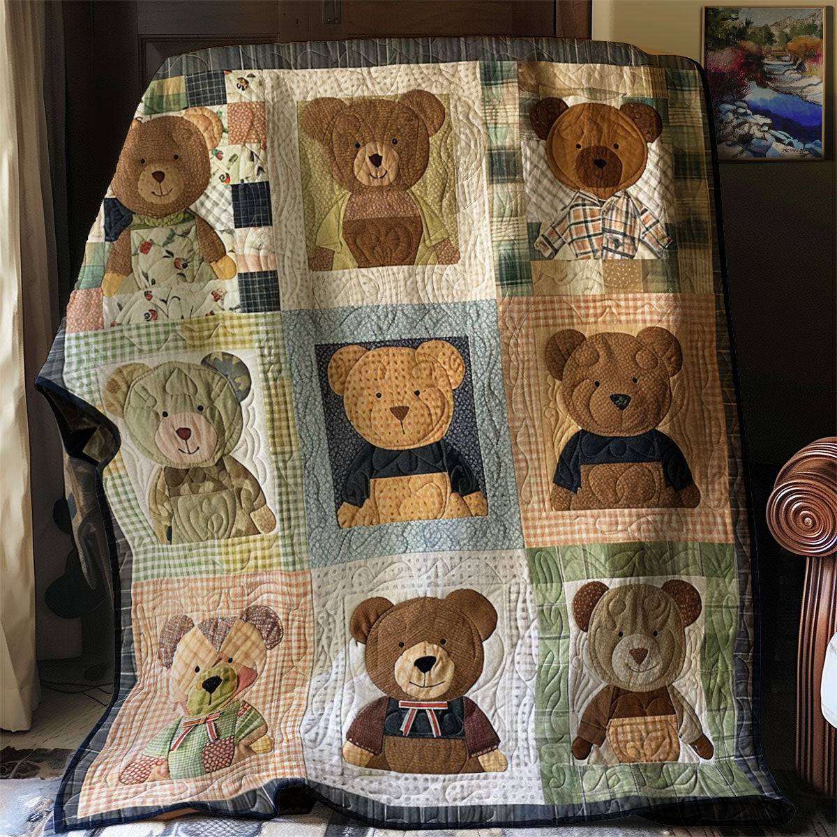 Baby Bear WJ1403003CL Quilt