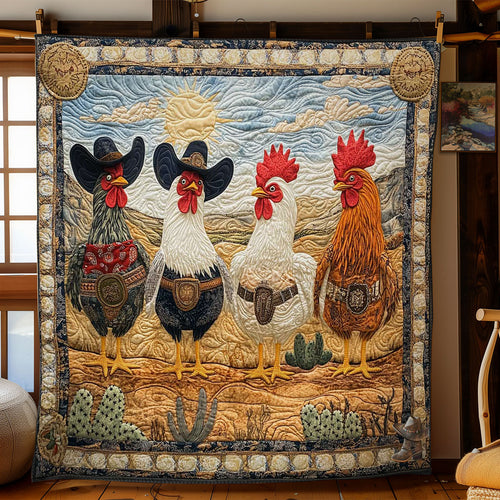 Rodeo Chicken Charm WN1812027CL Quilt