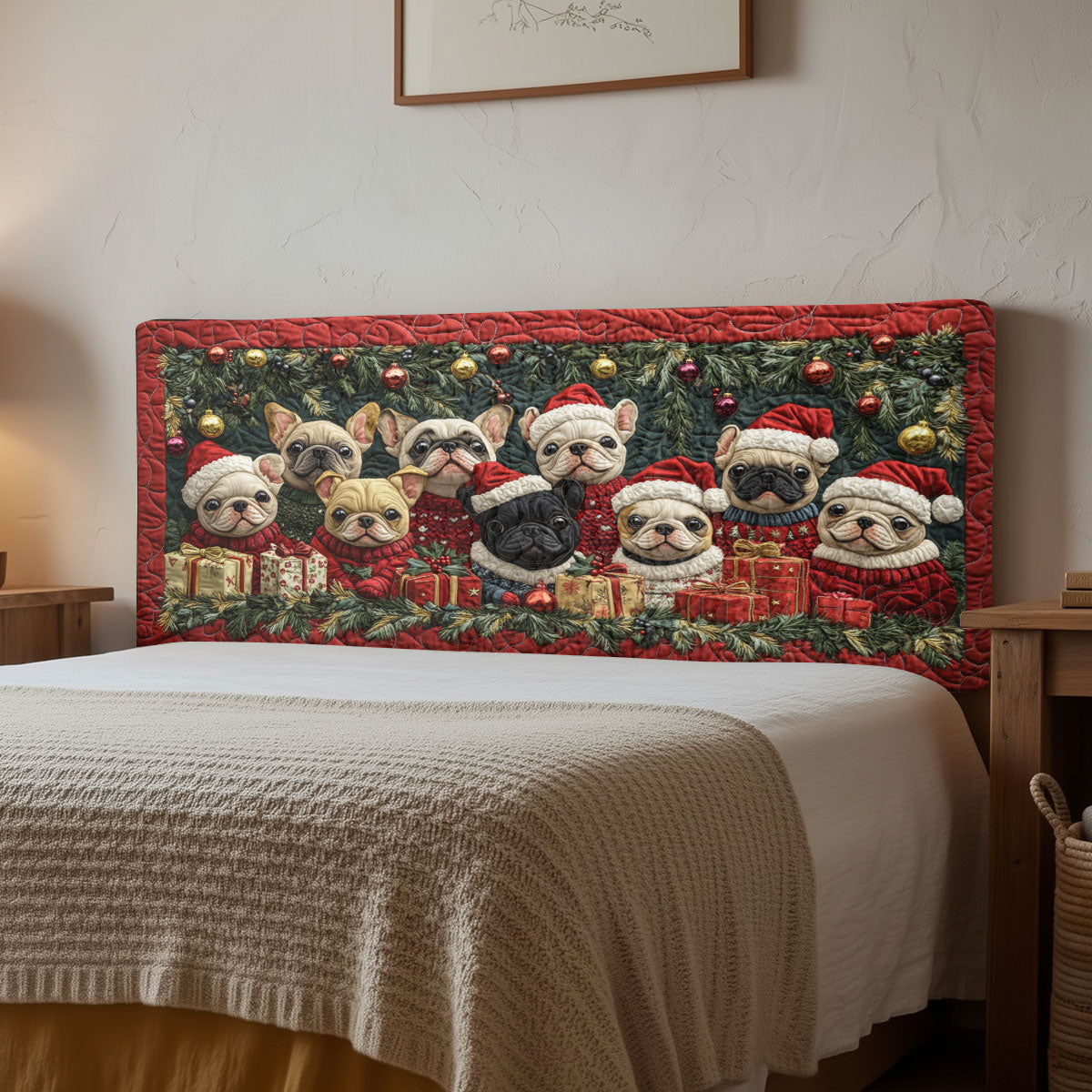 Jolly Bulldog CW1312011CL Quilted Headboard Slipcover