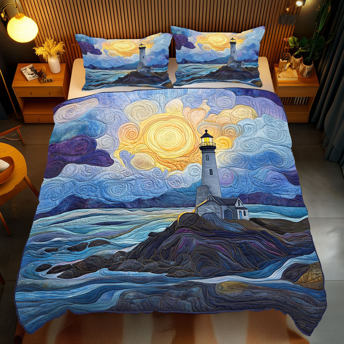 Seaside Lighthouse WP2103009CL Duvet Cover Set