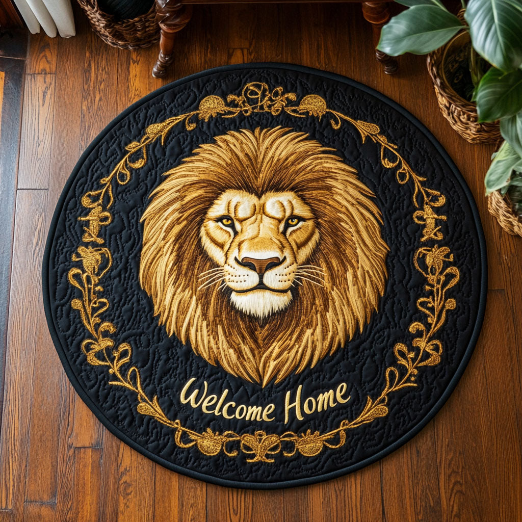 The Regal Roar CP3007064CL Quilted Round Mat