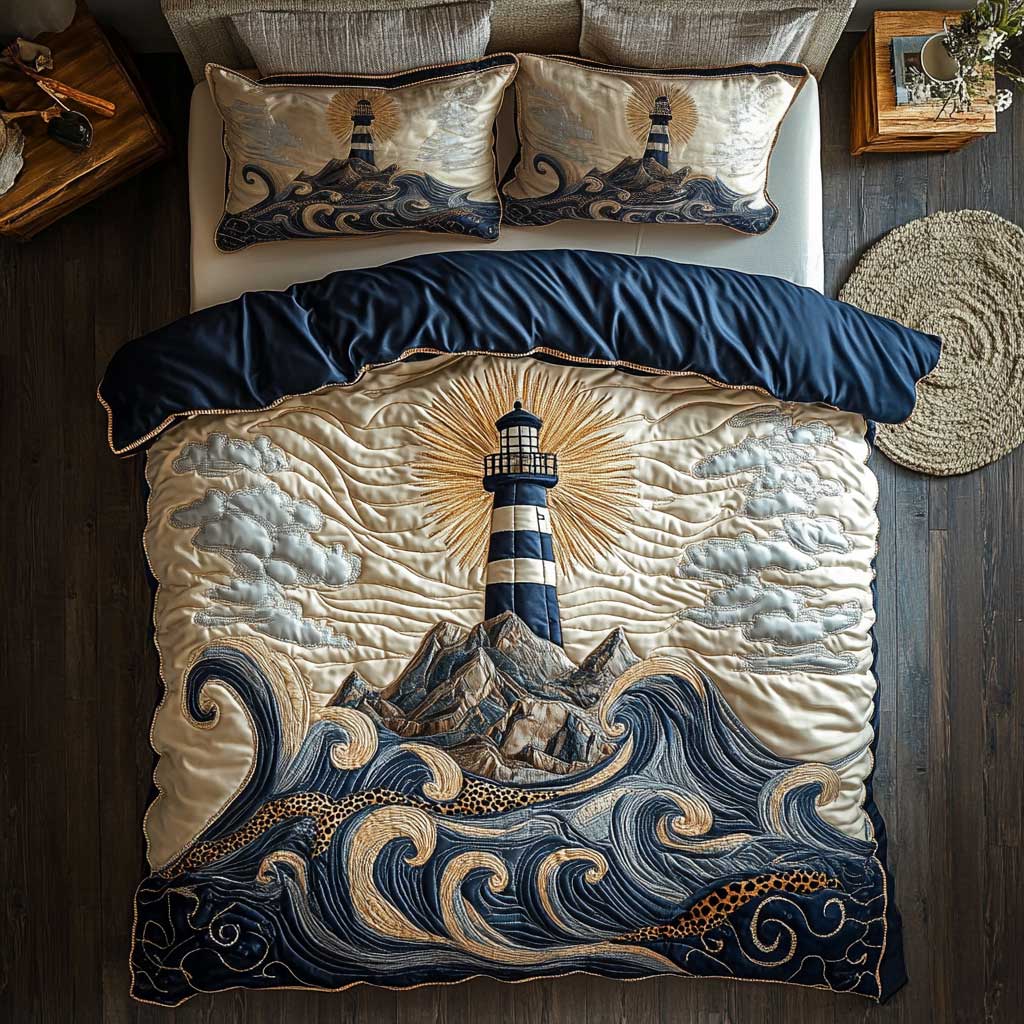 Guiding Lighthouse WN1604025CL Duvet Cover Set