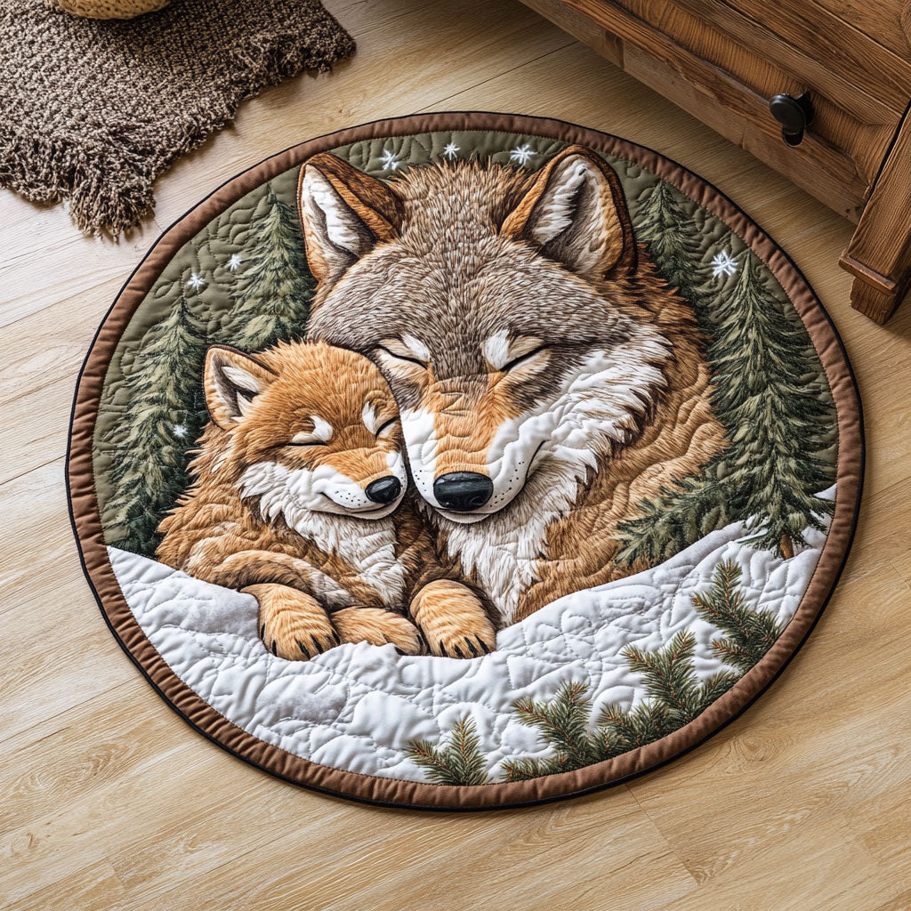 Nuzzle Cozy CP2805022CL Quilted Round Mat