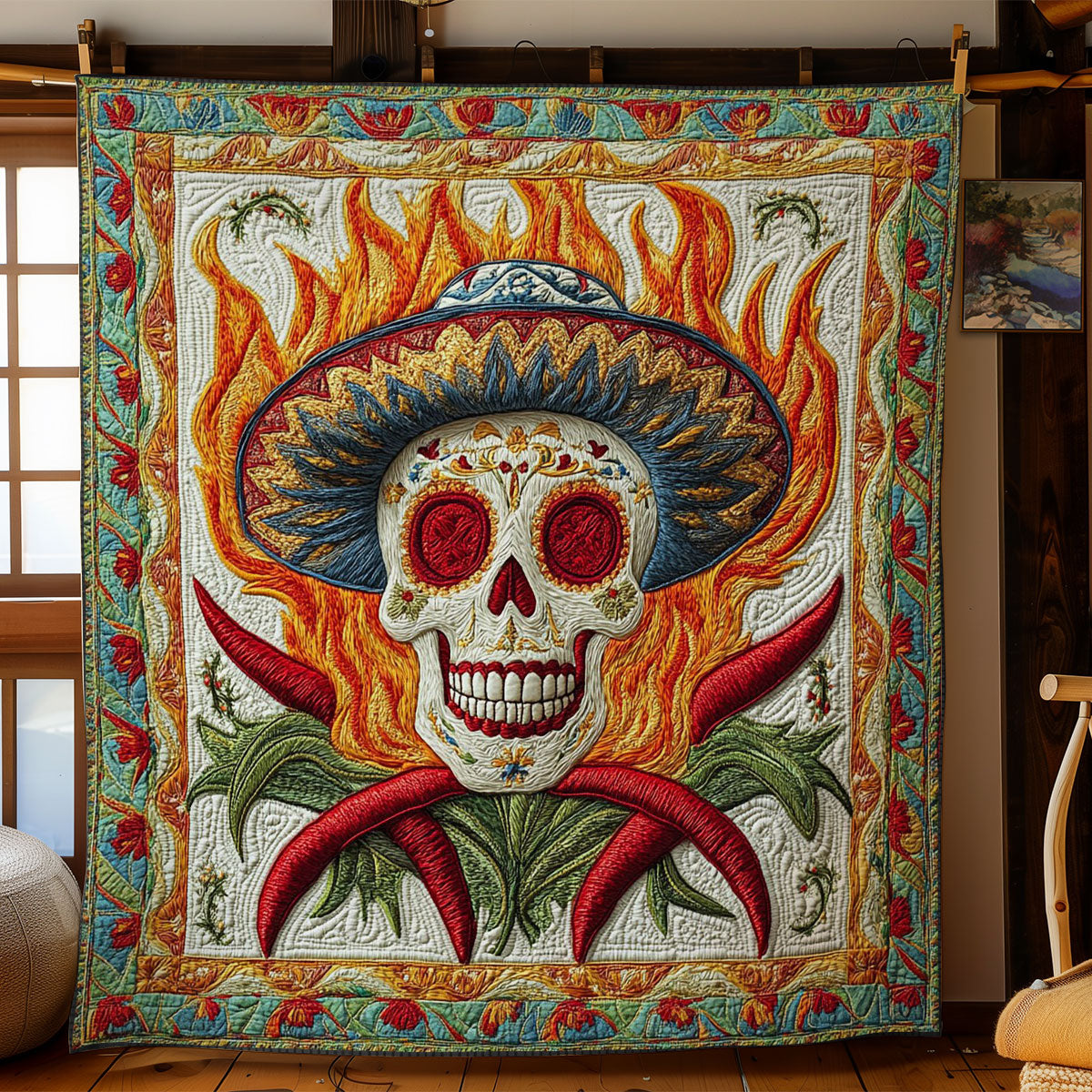 Skull Rider WN3105042CL Quilt