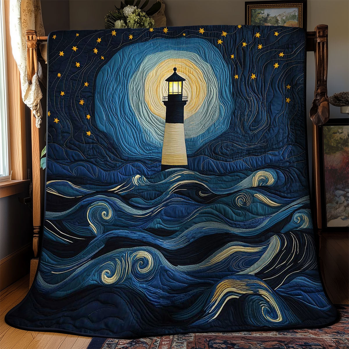 Golden Lighthouse WN1903151CL Quilt