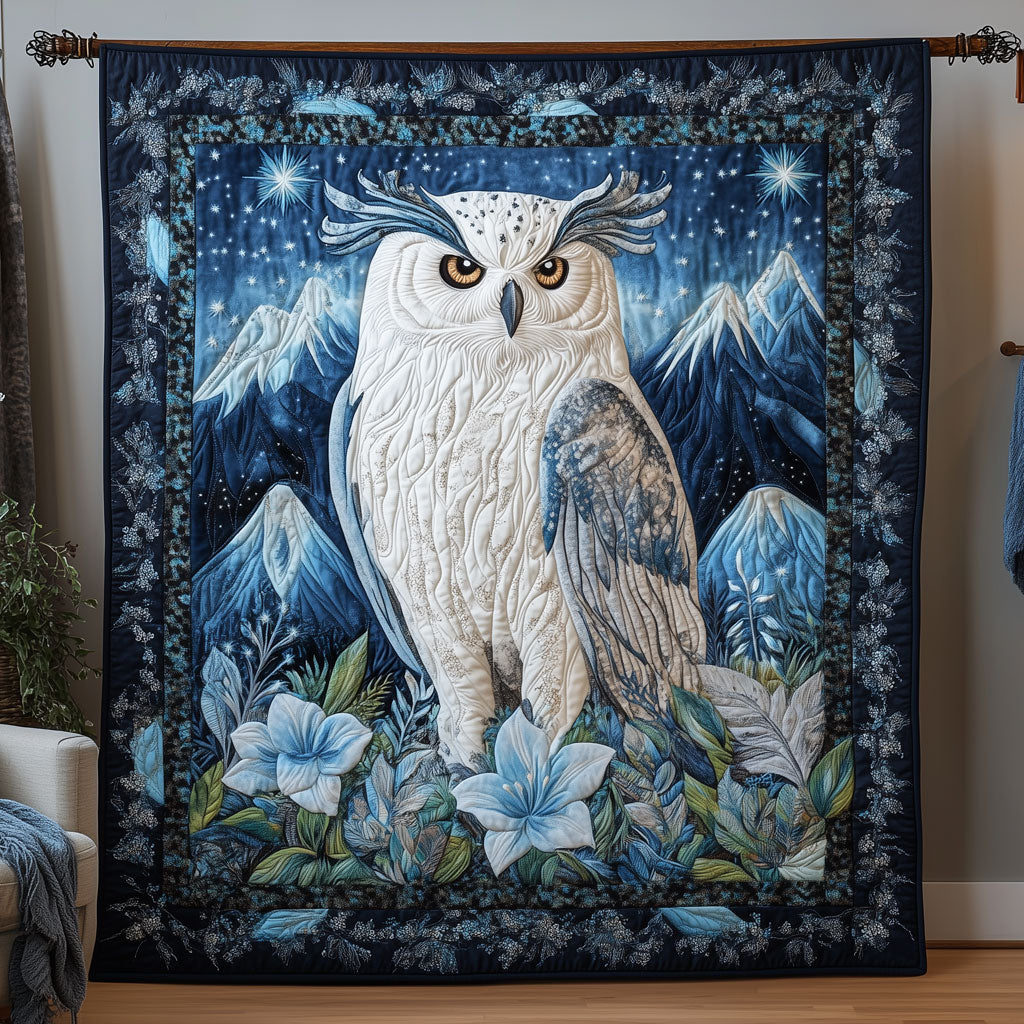 Majestic Snow Owl XK0410009CL Quilt