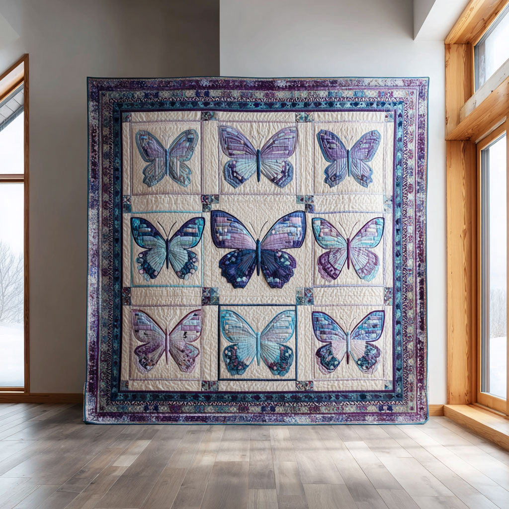 Crystal Butterfly CW1808030CL Quilt