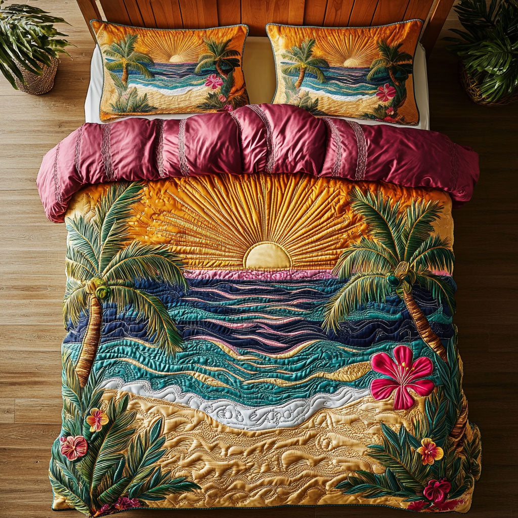 Palm Horizon CP0909080CL Duvet Cover Set