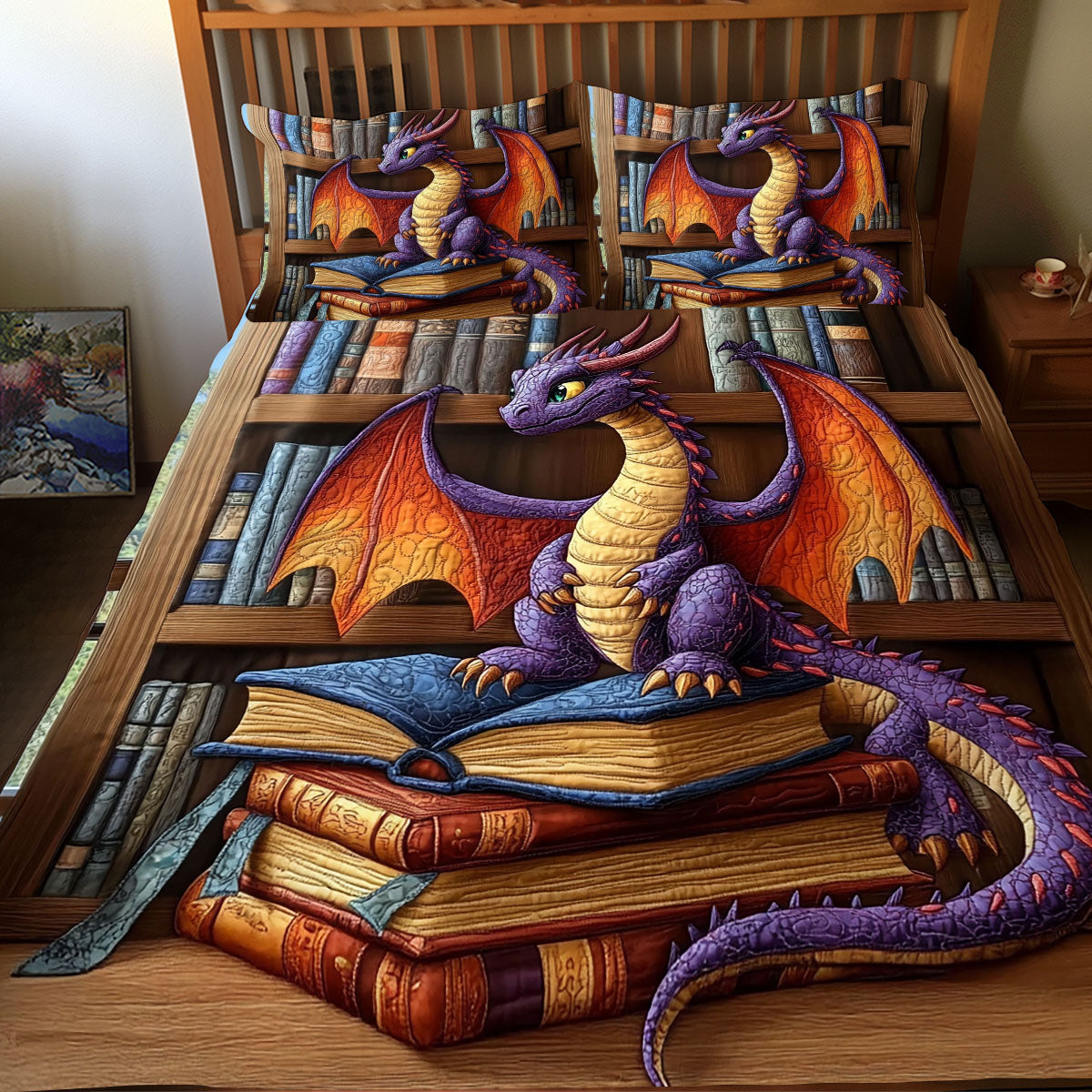 Dragon Book WX0412062CL Duvet Cover Set