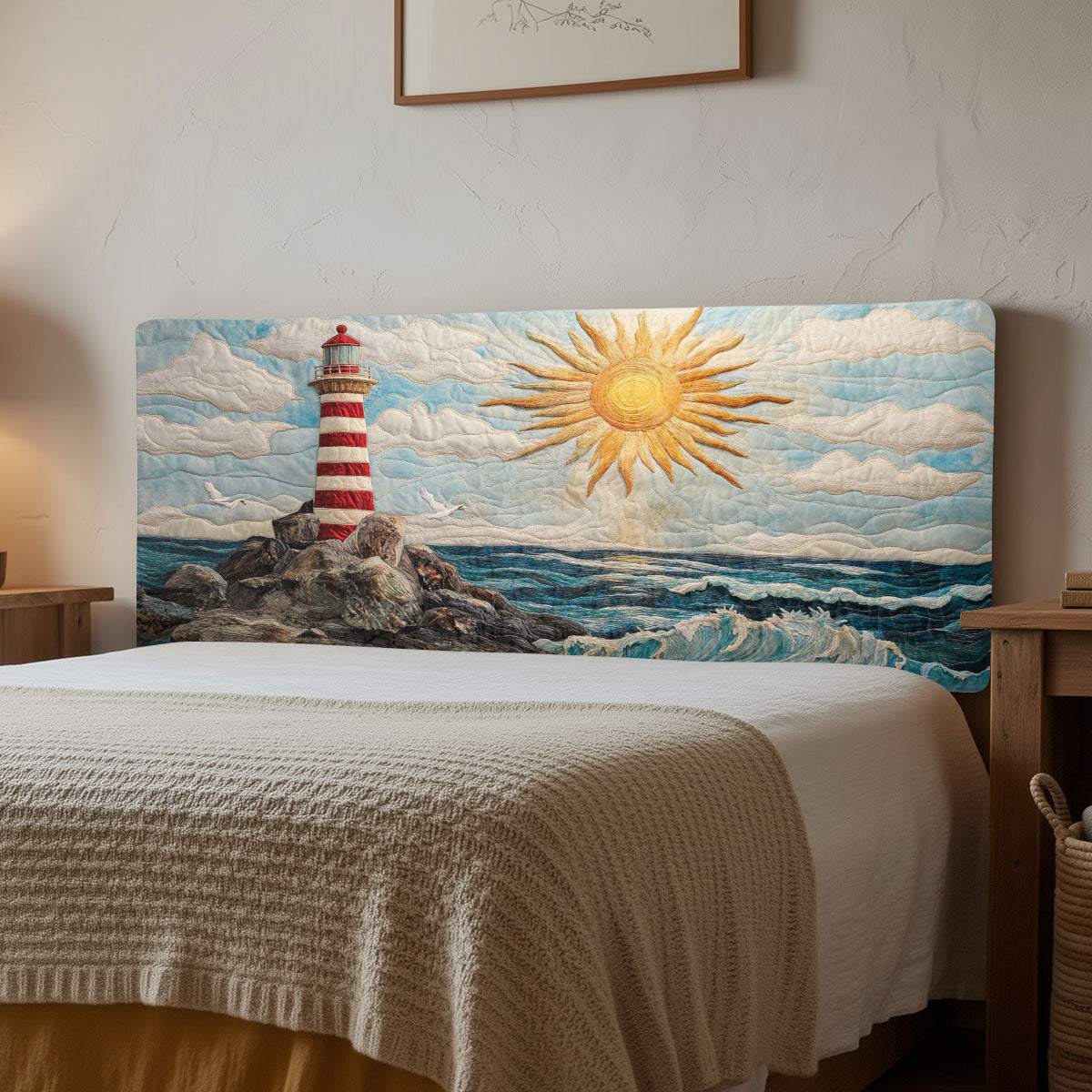 Lighthouse Spirit CW1512019CL Quilted Headboard Slipcover
