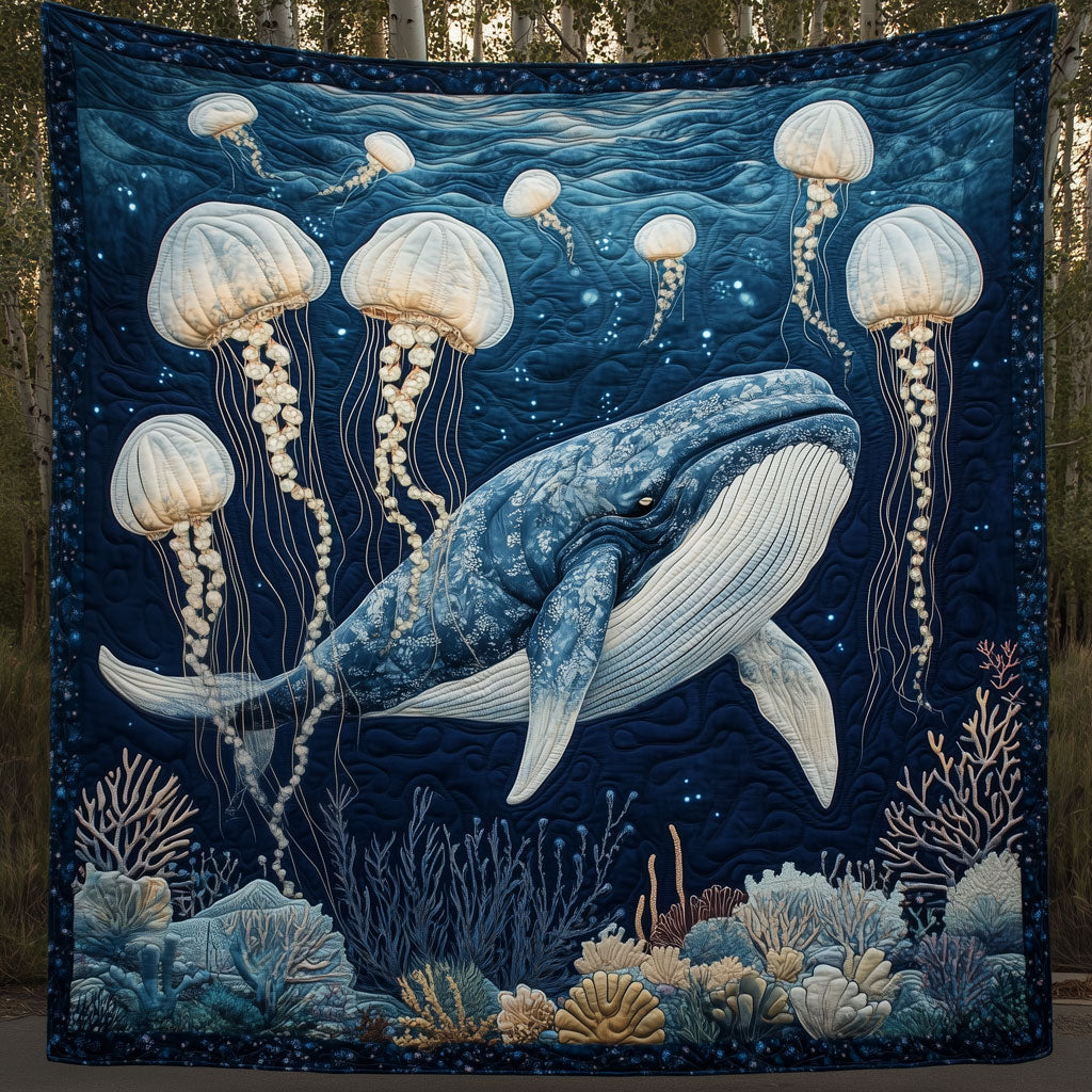 Whale And Jellyfish LT1809053CL Quilt