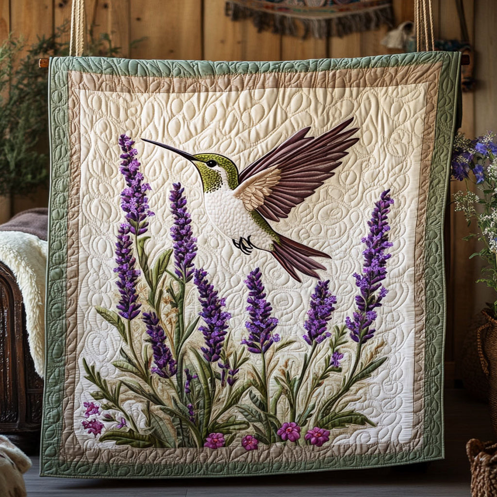 Lavender Songbird WY1104039CL Quilt