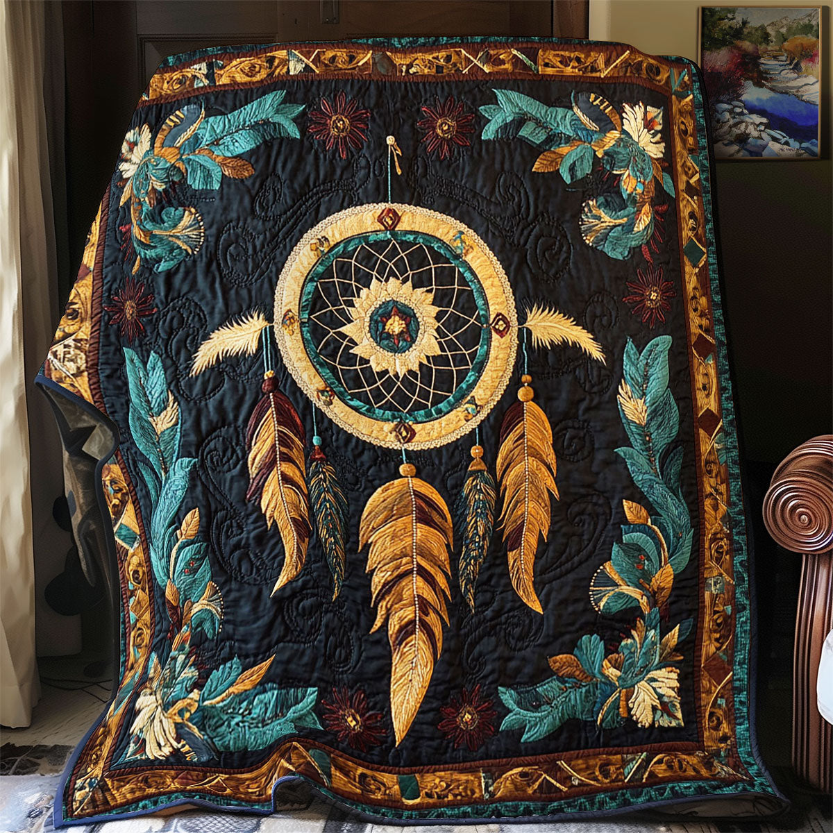 Glorious Dreamcatcher WY1902083CL Quilt