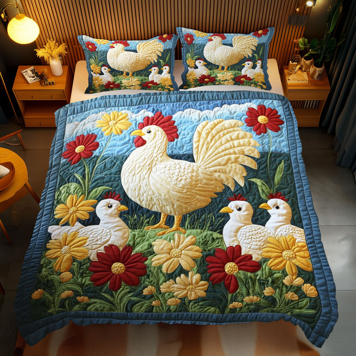 Chicken WJ1112042CL Duvet Cover Set