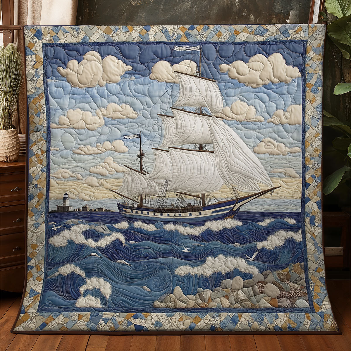 Ship Ocean WX3105059CL Quilt